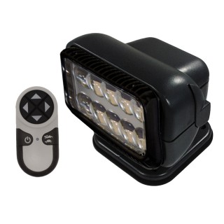 Golight Permanent RadioRay LED w/Wireless Hand-Held Remote - Black Golight Permanent RadioRay LED w/Wireless Hand-Held Remote - Black