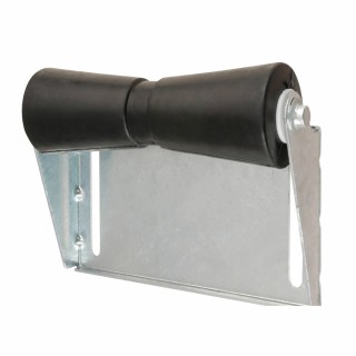 C.E. Smith Panel Bracket Assembly 10" Spool Roller - Black C.E. Smith Panel Bracket Assembly 10" Spool Roller - Black