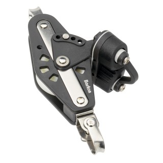 Barton Marine Size 4 - Fiddle - Swivel, Becket & Cam Cleat Block Barton Marine Size 4 - Fiddle - Swivel, Becket & Cam Cleat Block