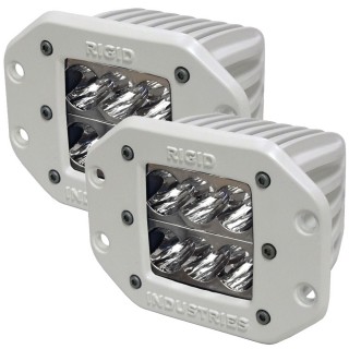 Rigid Industries M-Series Flush Mount - Dually D2 LED Pair - Wide Rigid Industries M-Series Flush Mount - Dually D2 LED Pair - Wide