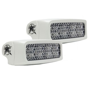 Rigid Industries MSR-Q - 60 Degree Lens - Diffused Pair Rigid Industries MSR-Q - 60 Degree Lens - Diffused Pair