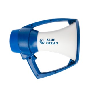 Kestrel Blue Ocean Megaphone - White/Blue Kestrel Blue Ocean Megaphone - White/Blue