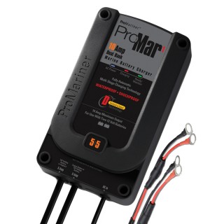 ProMariner ProMar 1 5/5 10-Amp 2-Bank Charger ProMariner ProMar 1 5/5 10-Amp 2-Bank Charger