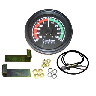 COMNAV MARINE ComNav Analog Rudder Angle Indicator Meter COMNAV MARINE ComNav Analog Rudder Angle Indicator Meter