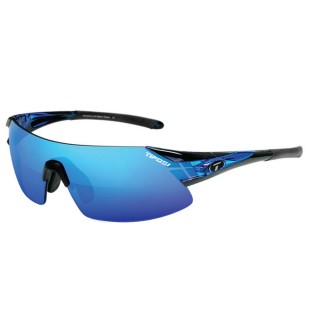 TIFOSI OPTICS Tifosi Podium XC Interchangeable Sunglasses - Clarion Mirror Collection - Crystal Blue TIFOSI OPTICS Tifosi Podium XC Interchangeable Sunglasses - Clarion Mirror Collection - Crystal Blue