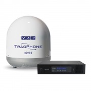 KVH TracPhone V3IP w/mini-VSAT Broadband Service