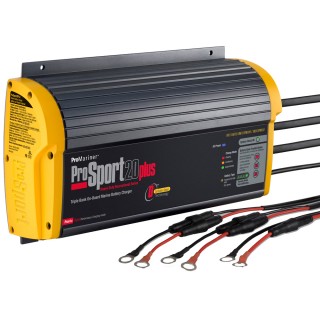 ProMariner ProSport 20 Plus Gen 3 Heavy Duty Recreational Series On-Board Marine Battery Charger - 20 Amp - 3 Bank ProMariner ProSport 20 Plus Gen 3 Heavy Duty Recreational Series On-Board Marine Battery Charger - 20 Amp - 3 Bank