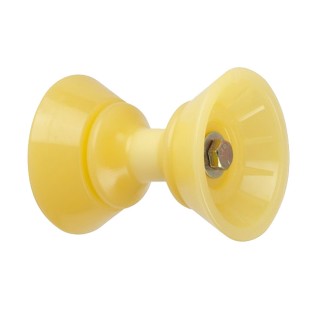 C.E. Smith 3" Bow Bell Roller Assembly - Yellow TPR C.E. Smith 3" Bow Bell Roller Assembly - Yellow TPR