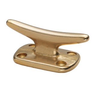 Whitecap Fender Cleat - Polished Brass - 2" Whitecap Fender Cleat - Polished Brass - 2"