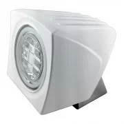 Lumitec Cayman - Spot/Flood Light - White Finish - 2-Color White/Red Dimming