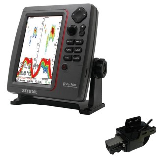 SI-TEX SVS-760 Dual Frequency Sounder 600W Kit w/Transom Mount Triducer SI-TEX SVS-760 Dual Frequency Sounder 600W Kit w/Transom Mount Triducer