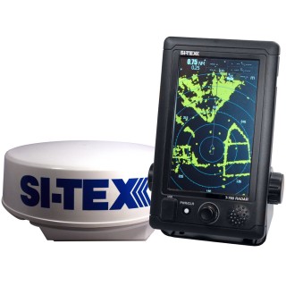 SI-TEX T-761 Compact Color Radar w/4kW 24" Dome - 7" Touchscreen