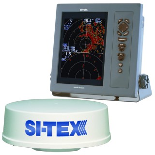 SI-TEX T-2041 Professional Dual Range Radar w/4kW 25" Dome - 10.4" Color TFT LCD Display SI-TEX T-2041 Professional Dual Range Radar w/4kW 25" Dome - 10.4" Color TFT LCD Display