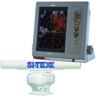 SI-TEX Professional Dual Range Radar w/6kW 4.5' Open Array - 10.4" Color TFT LCD Display