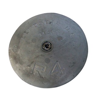 Tecnoseal R4 Rudder Anode - Zinc - 5" Diameter x 5/8" Thickness Tecnoseal R4 Rudder Anode - Zinc - 5" Diameter x 5/8" Thickness
