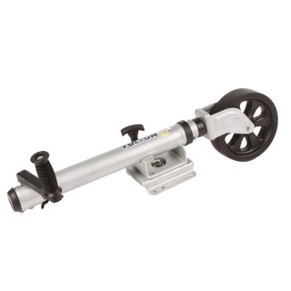 Fulton XLT 1500 lbs. Swing Away Bolt-On Jack w/12" Travel & 8" Poly Wheel - Sharkskin Finish Fulton XLT 1500 lbs. Swing Away Bolt-On Jack w/12" Travel & 8" Poly Wheel - Sharkskin Finish