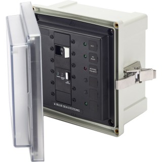 BLUE SEA SYSTEMS Blue Sea SMS Surface Mount System Panel Enclosure - 120/240V AC/50A ELCI Main - 1 Blank Circuit Position BLUE SEA SYSTEMS Blue Sea SMS Surface Mount System Panel Enclosure - 120/240V AC/50A ELCI Main - 1 Blank Circuit Position