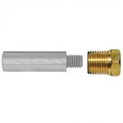Tecnoseal E00 Pencil Zinc w/Brass Cap