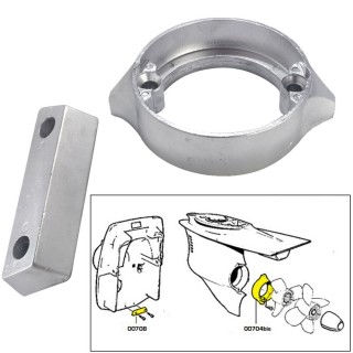 Tecnoseal Anode Kit w/Hardware - Volvo Duo-Prop 290 - Zinc Tecnoseal Anode Kit w/Hardware - Volvo Duo-Prop 290 - Zinc