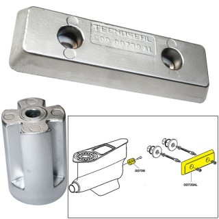 Tecnoseal Anode Kit w/Hardware - Volvo IPS - Zinc/Aluminum Tecnoseal Anode Kit w/Hardware - Volvo IPS - Zinc/Aluminum
