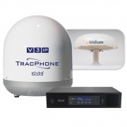 KVH TracPhone V3-IP/Iridium Pilot System Bundle