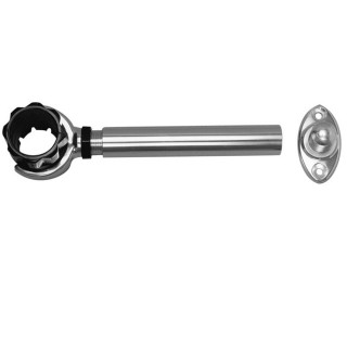 RUPP MARINE Rupp Threaded Antenna Support w/6" Flat Mount & 1.5" Collar RUPP MARINE Rupp Threaded Antenna Support w/6" Flat Mount & 1.5" Collar