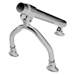 RUPP MARINE Rupp Adjustable Center Rigger Base - Silver RUPP MARINE Rupp Adjustable Center Rigger Base - Silver