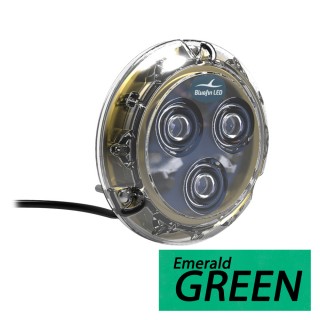 Bluefin LED Piranha P3 Surface Mount Underwater LED Light - 1400 Lumens - Emerald Green Bluefin LED Piranha P3 Surface Mount Underwater LED Light - 1400 Lumens - Emerald Green