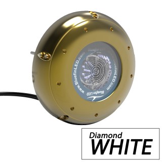 Bluefin LED Hammerhead H16 Surface Mount Underwater LED Light - 6600 Lumens - Diamond White