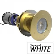 Bluefin LED Great White GW16 Thru-Hull Underwater LED Light - 6600 Lumens - Diamond White