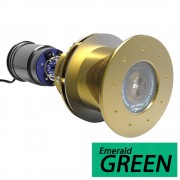 Bluefin LED Great White GW16 Thru-Hull Underwater LED Light - 6600 Lumens - Emerald Green