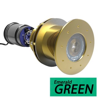 Bluefin LED Great White GW16 Thru-Hull Underwater LED Light - 6600 Lumens - Emerald Green Bluefin LED Great White GW16 Thru-Hull Underwater LED Light - 6600 Lumens - Emerald Green