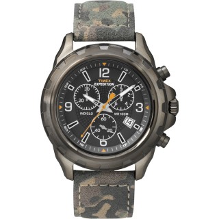 Timex Expedition Rugged Chronograph Watch - Camo/Brown Timex Expedition Rugged Chronograph Watch - Camo/Brown