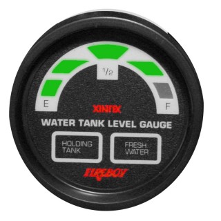 FIREBOY-XINTEX Xintex Water/Holding Tank Display Round 2" Gauge f/1 Fresh Water & 1 Holding Tank FIREBOY-XINTEX Xintex Water/Holding Tank Display Round 2" Gauge f/1 Fresh Water & 1 Holding Tank