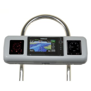 NavPod GP2606 SystemPod Pre-Cut f/Simrad NSS7 evo2 or B&G Zeus² 7 & 2 Instruments f/12" Wide Guard NavPod GP2606 SystemPod Pre-Cut f/Simrad NSS7 evo2 or B&G Zeus² 7 & 2 Instruments f/12" Wide Guard