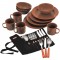 COLEMAN Кухонный набор 24-Piece Enamel Dinnerware Set COLEMAN Кухонный набор 24-Piece Enamel Dinnerware Set