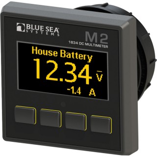 BLUE SEA SYSTEMS Blue Sea 1834 M2 DC Multimeter BLUE SEA SYSTEMS Blue Sea 1834 M2 DC Multimeter