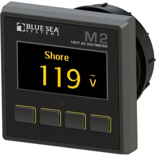 BLUE SEA SYSTEMS Blue Sea 1837 M2 AC Voltmeter BLUE SEA SYSTEMS Blue Sea 1837 M2 AC Voltmeter