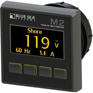 BLUE SEA SYSTEMS Blue Sea 1838 M2 AC Multimeter BLUE SEA SYSTEMS Blue Sea 1838 M2 AC Multimeter