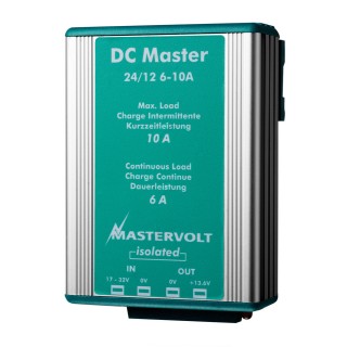 MASTERVOLT Преобразователь/конвертер DC Master 24/12-6 Converter MASTERVOLT Преобразователь/конвертер DC Master 24/12-6 Converter