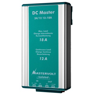 MASTERVOLT Преобразователь/конвертор DC Master 24 В в 12 В 12 А MASTERVOLT Преобразователь/конвертор DC Master 24 В в 12 В 12 А