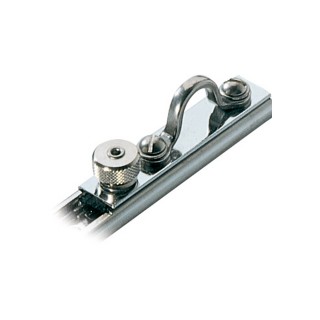Ronstan Series 19 C-Track Slide - Saddle Top & Spring Loaded Stop - 71mm (2-25/32") Length Ronstan Series 19 C-Track Slide - Saddle Top & Spring Loaded Stop - 71mm (2-25/32") Length