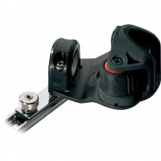Ronstan Series 19 C-Track Slide - w/Swiveling Dead Eye - Cam Cleat - Spring-Loaded Track Stop