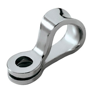Ronstan Eye Becket  - 6mm (1/4") Mounting Hole - Stainless Steel