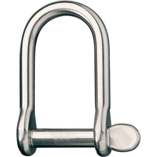 Ronstan Wide Dee Shackle - 5/16" Pin - 2"L x 1-3/32"W Ronstan Wide Dee Shackle - 5/16" Pin - 2"L x 1-3/32"W
