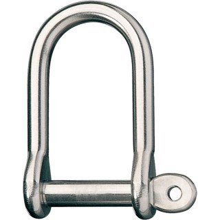 Ronstan Wide Dee Shackle - 1/2"Pin - 2-11/16"L x 1-5/16"W Ronstan Wide Dee Shackle - 1/2"Pin - 2-11/16"L x 1-5/16"W