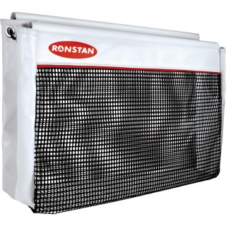 Ronstan Rope Bag - White PVC w/Mesh - 7-7/8"H x 11-13/16"W x 7-3/32"L Ronstan Rope Bag - White PVC w/Mesh - 7-7/8"H x 11-13/16"W x 7-3/32"L