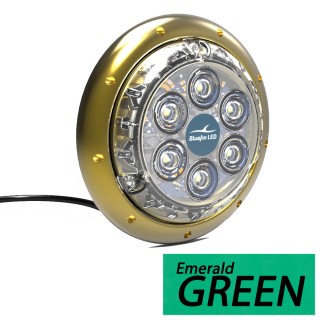 Bluefin LED Barracuda B12 Surface Mount Underwater Light - 5900 Lumens - Emerald Green Bluefin LED Barracuda B12 Surface Mount Underwater Light - 5900 Lumens - Emerald Green