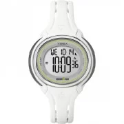 Timex Ironman Sleek 50-Lap Mid-Size Watch - White