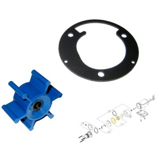 SHURFLO BY PENTAIR Комплект крыльчатки для мацератора Macerator Impeller Kit SHURFLO BY PENTAIR Комплект крыльчатки для мацератора Macerator Impeller Kit